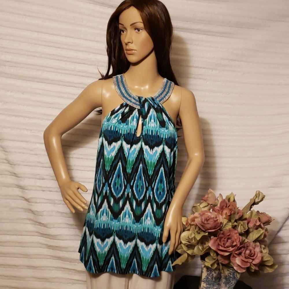 I•N•C Sexy Polyester Spandex Top - XL
